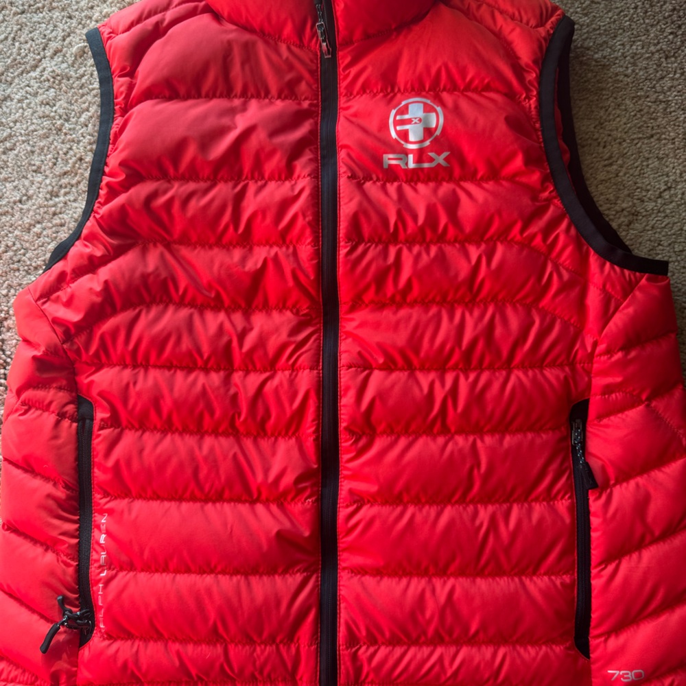 RLX Ralph Lauren Red Puffer Jacket